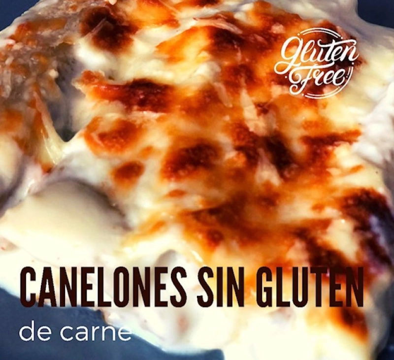 CANELONES DE CARNE DESHILACHADA SIN GLUTEN CON THERMOMIX®