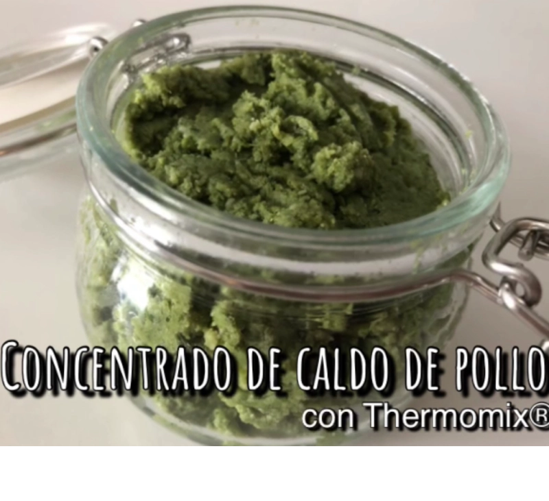 CONCENTRADO DE CALDO DE POLLO CON THERMOMIX®