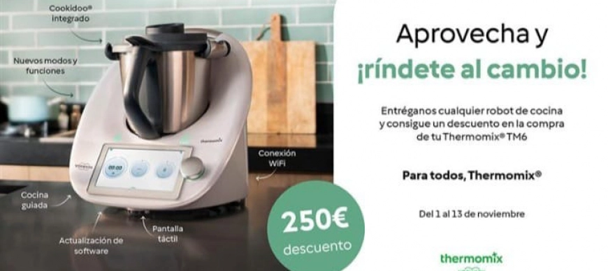 ¡¡¡Tu Thermomix ahora con descuento!!!