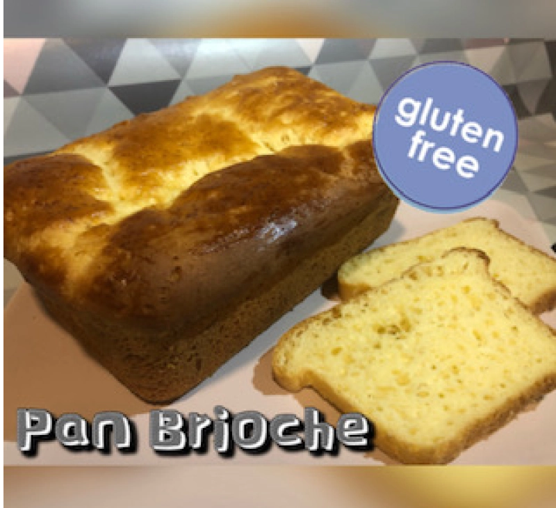 PAN BRIOCHE SIN GLUTEN CON THERMOMIX®