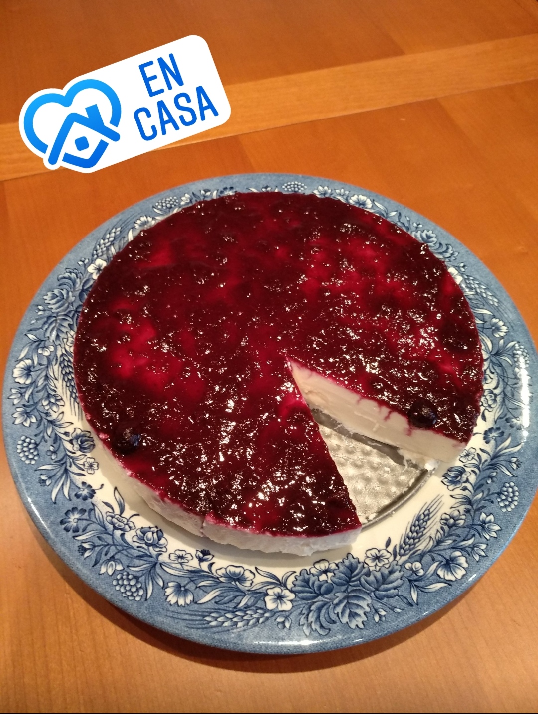 Cheesecake ligero con yogur griego Postres y dulces Blog de MARIA