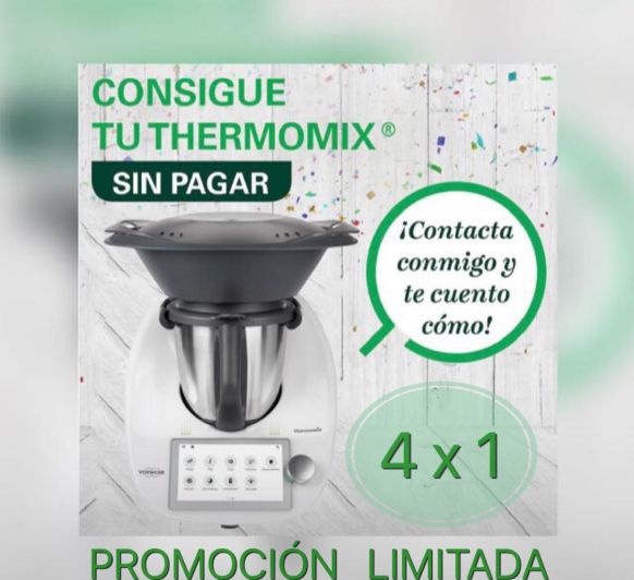 Consigue un Thermomix® 4x1