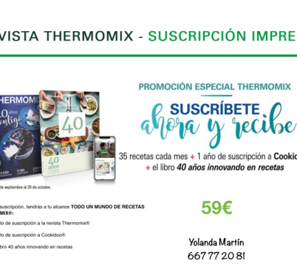 REVISTA Thermomix® “PROMOCION ESPECIAL”
