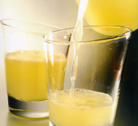 Limonada y Actimel