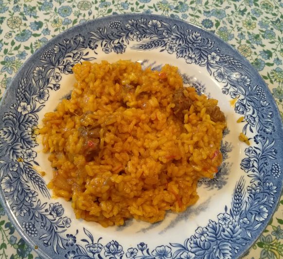Arroz con carrilleras Funciones Alta Temperatura y Cocción de Arroz